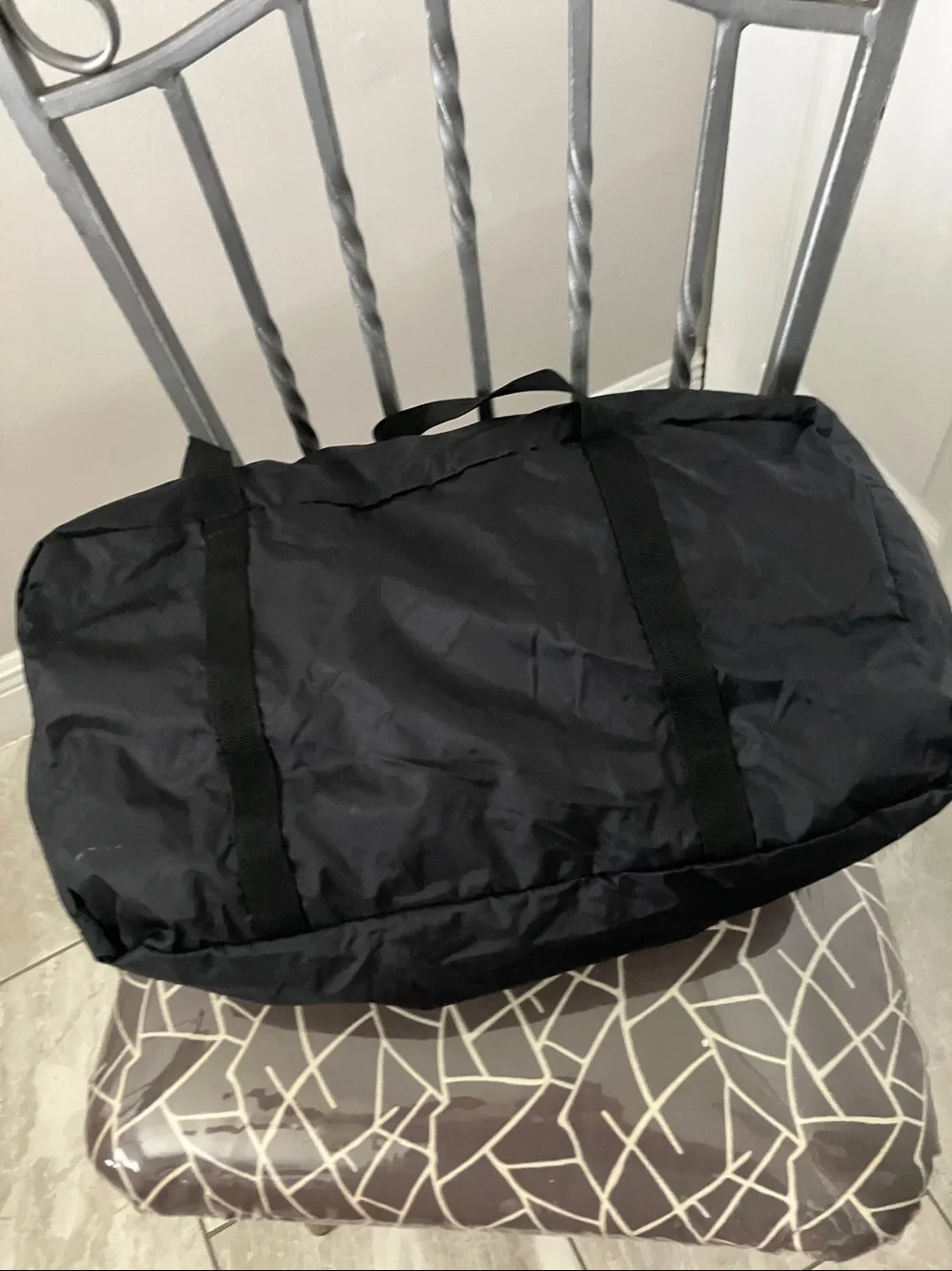 NEW - COLUMBIA Packable 30L Black Duffel Bag